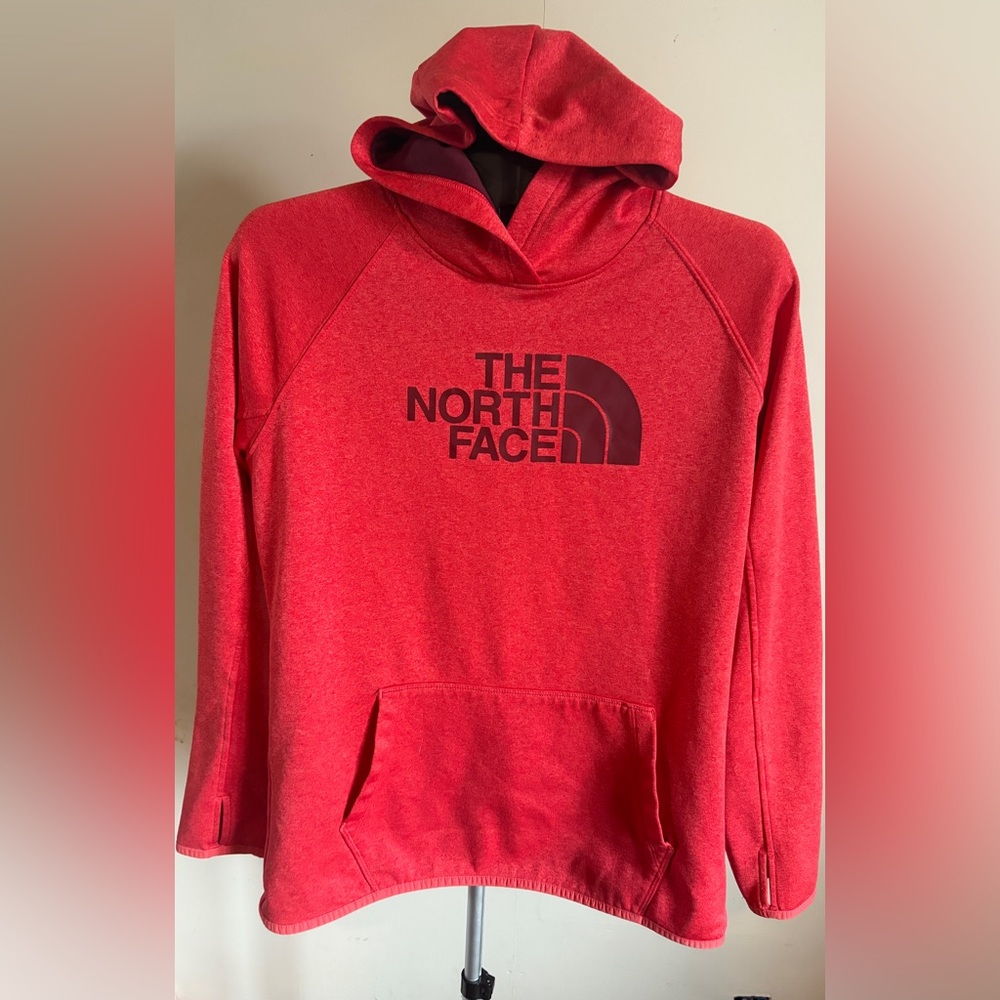 The North Face Vibrant Red Pullover Hoodie Large